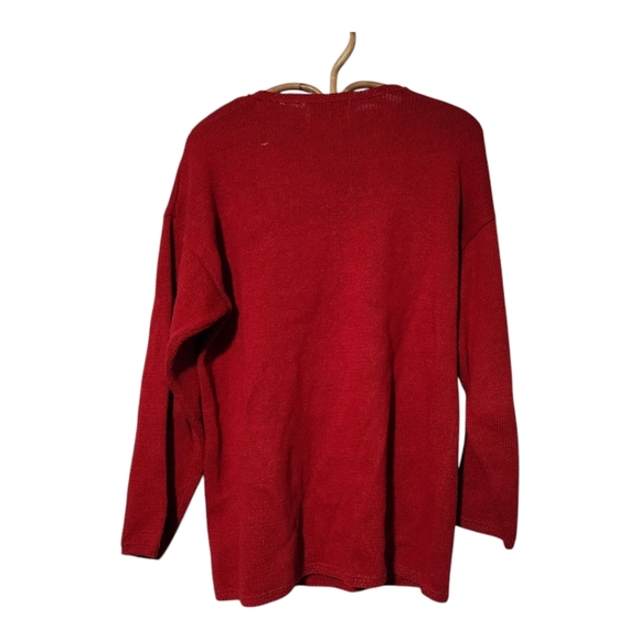 Vintage heirloom collectables Christmas tree knit sweater - Picture 2 of 7